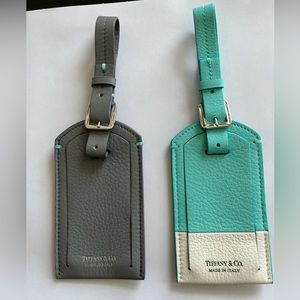 Brand New Tiffany & Co. Luggage Tags
